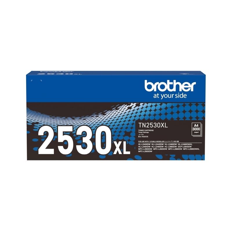 Genuine Brother TN2530XL High Yield Black Toner Cartridge