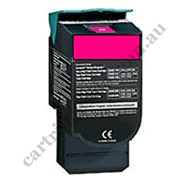 Compatible Lexmark C540H1MG High Yield Magenta Toner Cartridge
