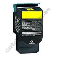 Compatible Lexmark 80C8HY0 808HY HY Yellow Toner Cartridge