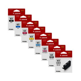 A Set of 8 Genuine Canon CLI65 Cartridges