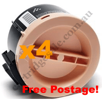 4 x Compatible Xerox CT201918 Black Toner Cartridge