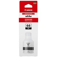 Genuine Canon GI66BK Black Ink Bottle