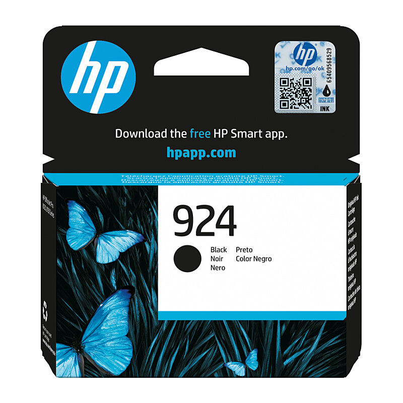 Genuine HP 924 Black (4K0U6NA) Ink Cartridge