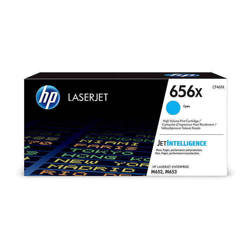 Genuine HP CF461X (656X) Cyan Toner Cartridge