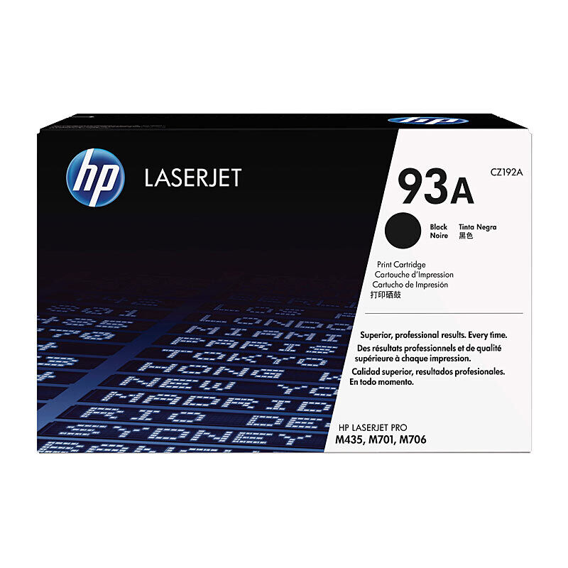 Genuine HP 93A Black CZ192A Toner Cartridge