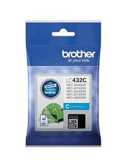 Genuine Brother LC432 Cyan Ink Cartridge