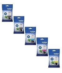 2 x Genuine Brother LC432 Black + 1 x LC432 C/M/Y Ink Cartridges