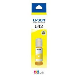 Genuine Epson T542 EcoTank Yellow Ink Bottle