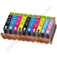 Any 10 Compatible Canon BCI6BK/C/M/Y/PC/PM Ink Cartridges