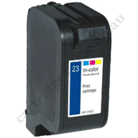 Compatible HP 23 (C1823DA) Color Ink Cartridge 30% More Ink
