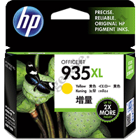 Genuine HP 935XL Yellow (C2P26AA) Ink Cartridge