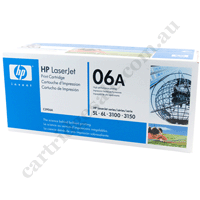 Genuine HP 06A (C3906A) Black Toner Cartridge