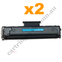 2 x Compatible HP 92A (C4092A) Black Toner Cartridge FreePostage