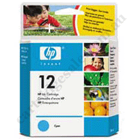 Genuine HP 12 Cyan (C4804A) Ink Cartridge