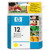 Genuine HP 12 Yellow (C4806A) Ink Cartridge
