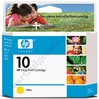 Genuine HP 10 Yellow (C4842AA) Ink Cartridge