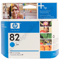 Genuine HP 82 (C4911A) Cyan Ink Cartridge