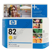 Genuine HP 82 Yellow (C4913A) Ink Cartridge