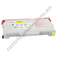 A Remanufactured Lexmark C500H2YG HY Yellow Toner Cartridge