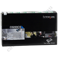 Genuine Lexmark C5220CS Cyan Toner Cartridge