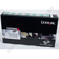 Genuine Lexmark C5220MS Magenta Toner Cartridge