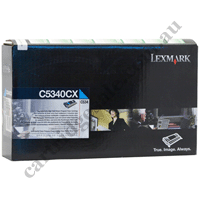Genuine Lexmark C5340CX Extra High Yield Cyan Toner Cartridge