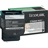 Genuine Lexmark C540A1KG Black Toner Cartridge