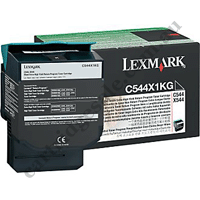 Genuine Lexmark C544X1KG Extra HY Black Toner Cartridge