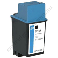 Compatible HP 20 (C6614DA) Black Ink Cartridge