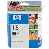 Genuine HP 15 (C6615DA) Black Ink Cartridge