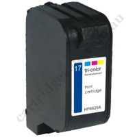 Compatible HP 17 (C6625AA) Color Ink Cartridge 47% More Ink