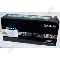Genuine Lexmark C7720CX Extra High Yield Cyan Toner Cartridge