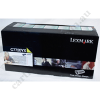 Genuine Lexmark C7720YX Extra High Yield Yellow Toner Cartridge