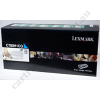 Genuine Lexmark C780H1CG High Yield Cyan Toner Cartridge