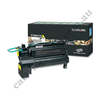 Genuine Lexmark C792X1YG HY Yellow Toner Cartridge