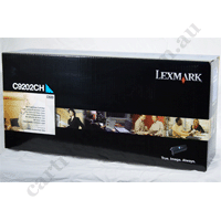 Genuine Lexmark C9202CH Cyan Toner Cartridge