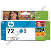 Genuine HP 72 Cyan (C9371A) Ink Cartridge - 130ml