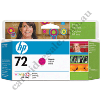 Genuine HP 72 Magenta (C9372A) Ink Cartridge - 130ml