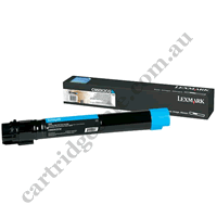 Genuine Lexmark C950X2CG Cyan Toner Cartridge