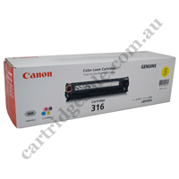 Genuine Canon CART316Y Yellow Toner Cartridge