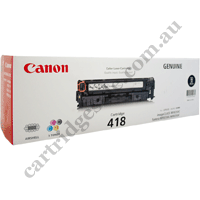 Genuine Canon CART418BK Black Toner Cartridge