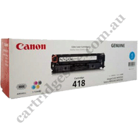 Genuine Canon CART418C Cyan Toner Cartridge
