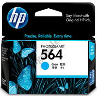 Genuine HP 564 Cyan (CB318WA) Ink Cartridge