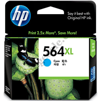 Genuine HP 564XL Cyan (CB323WA) Ink Cartridge