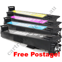 A Set Compatible HP CB380A - CB383A Toner Cartridges B/C/M/Y
