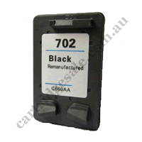 A Remanufactured HP 702 (CC660AA) Black Ink Cartridge