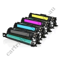 A Set Compatible HP CE400X CE401A-3A Toner Cartridges