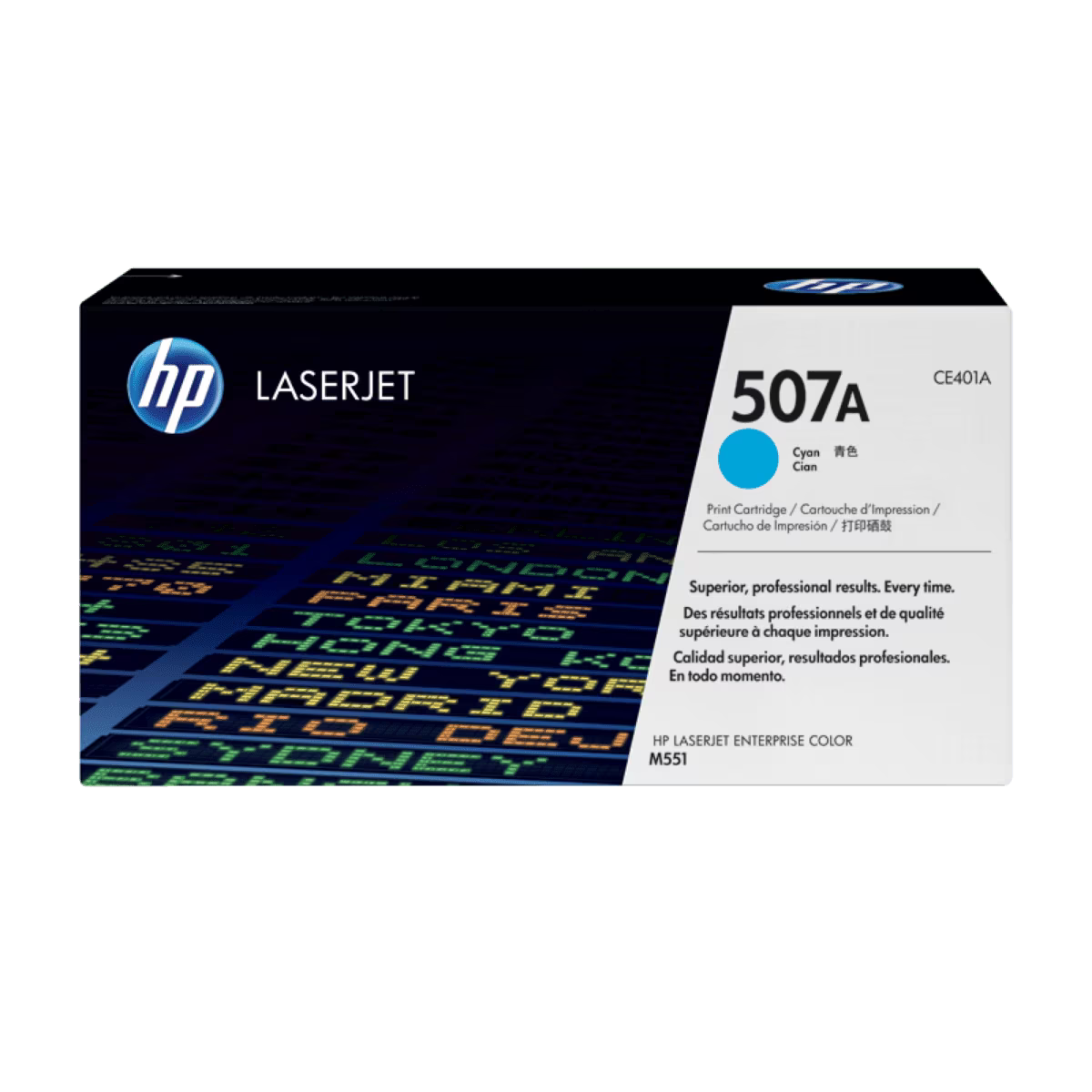Genuine HP 507A Cyan CE401A Toner Cartridge