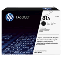 Genuine HP CF281A (81A) Black Toner Cartridge