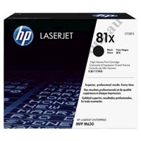 Genuine HP CF281X (81X) Black Toner Cartridge
